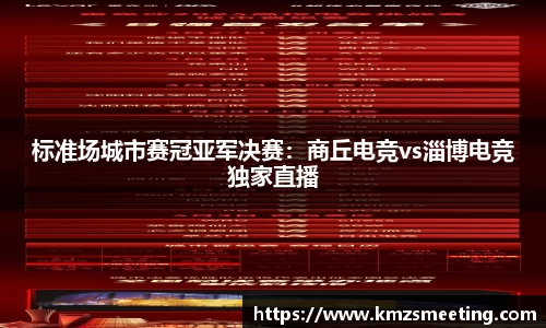 标准场城市赛冠亚军决赛：商丘电竞vs淄博电竞独家直播